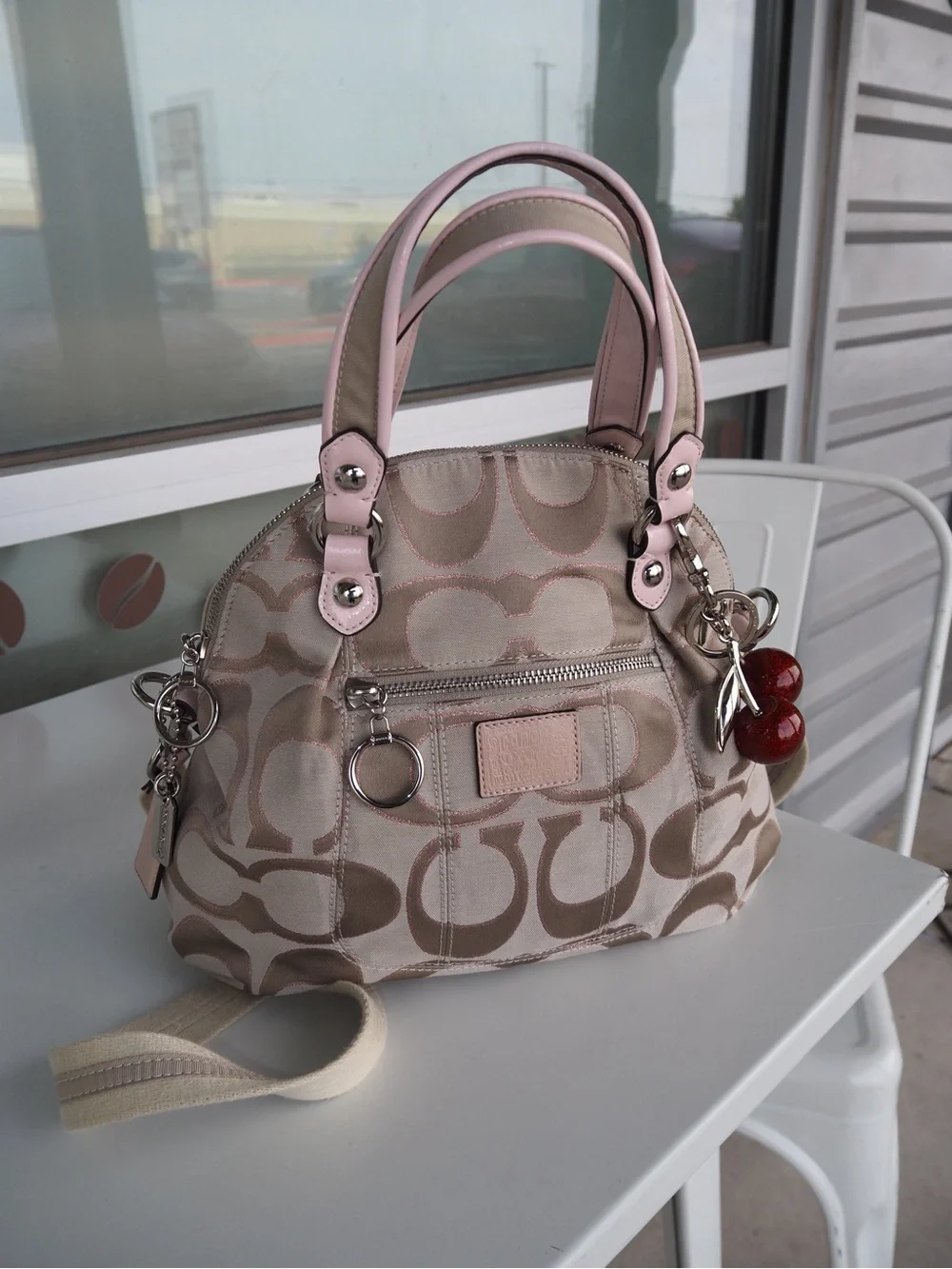 Coach Poppy Satchel Shoulder Bag - Picture 1 of 6